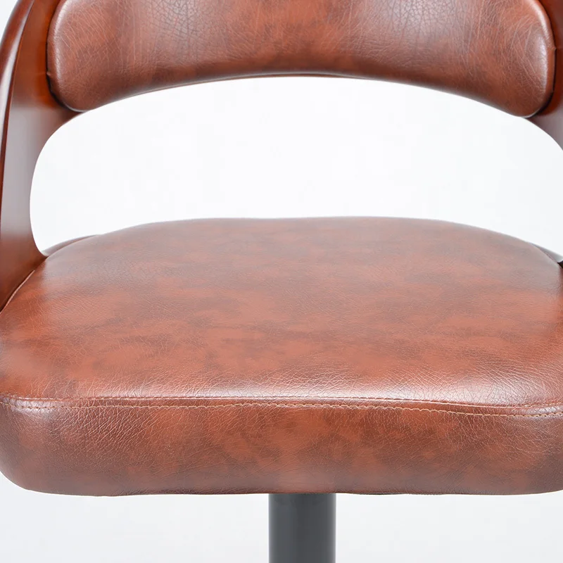 American solid wood barstool bar chair liftable European fashion bar chair