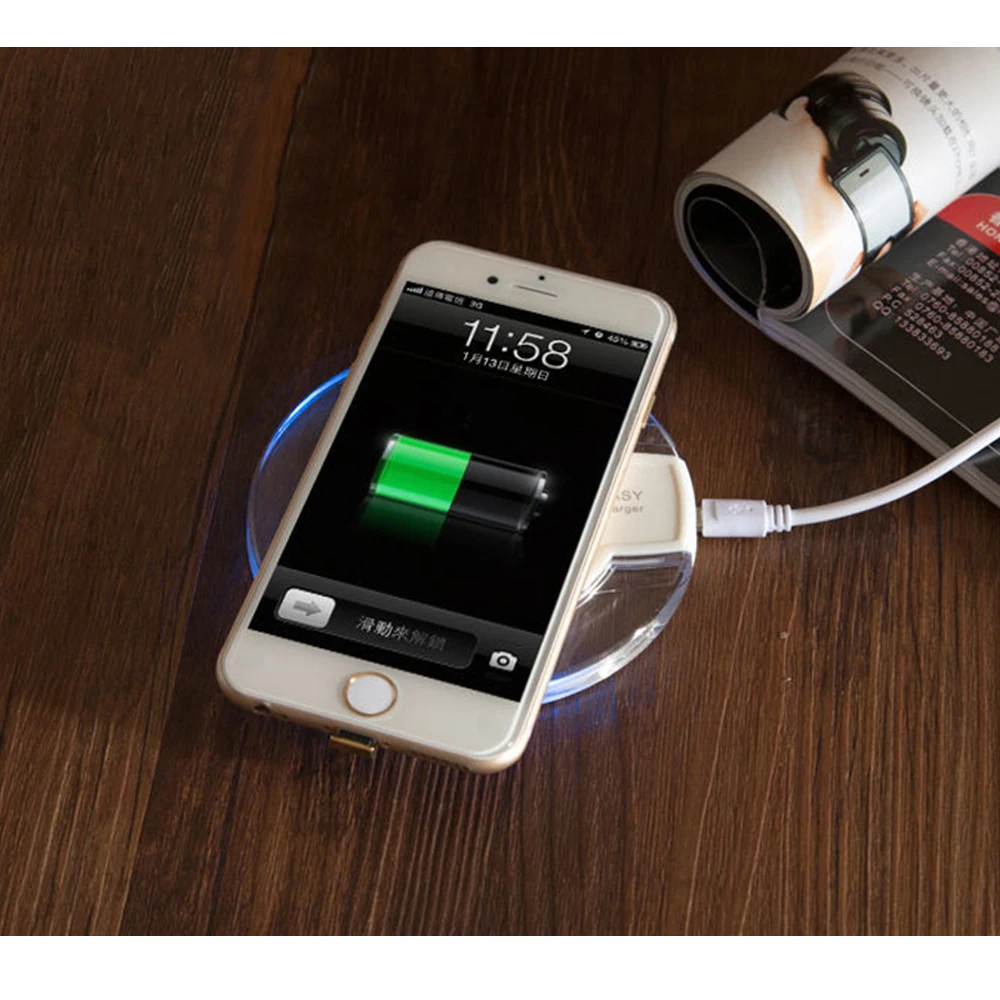 Wireless Charger Mat Qi Wireless Charging Charger Pad For Iphone