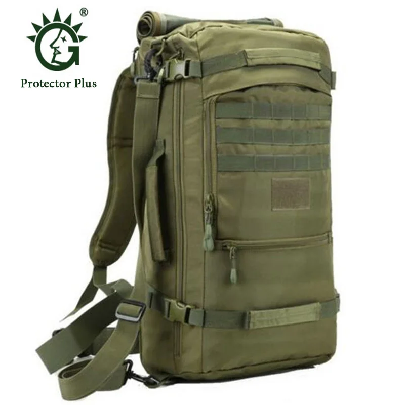 nový vojenský nylonový batoh Pánské tašky multifunkční batoh muž 60l velké kapacity super vodotěsný cestovní kamufláž taška