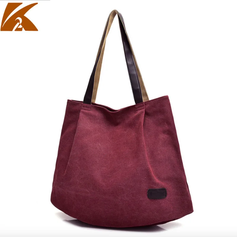 

2018 Limited Zipper Solid Soft Cell Phone Pocket New European And American Canvas Handbags Large Capacity Female Shoulder Bag