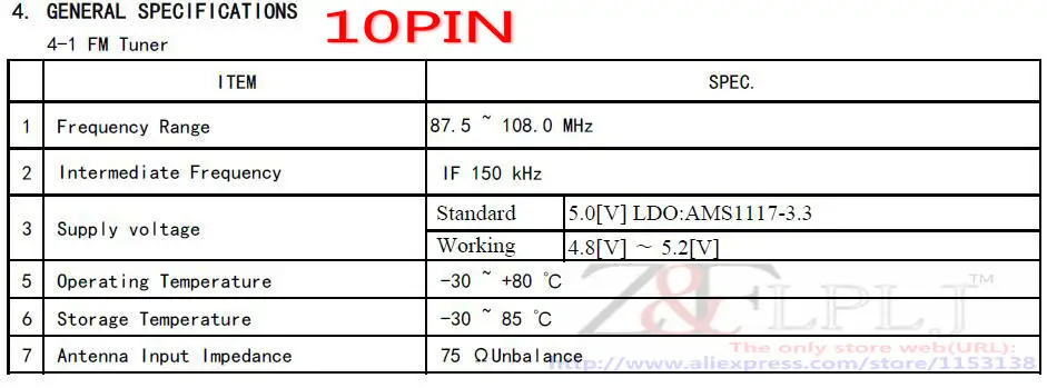 Автомобильный радиомодуль с основным чипом TEF6686HN / F8602 тюнер TDQ 230V // AM/FM Цифровая