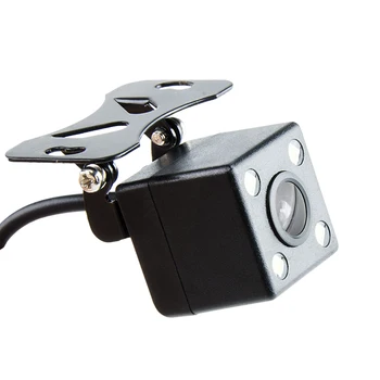 

Low Price 4 models universal reverse car camera with led light nightvision vehicle back up camera with reference line