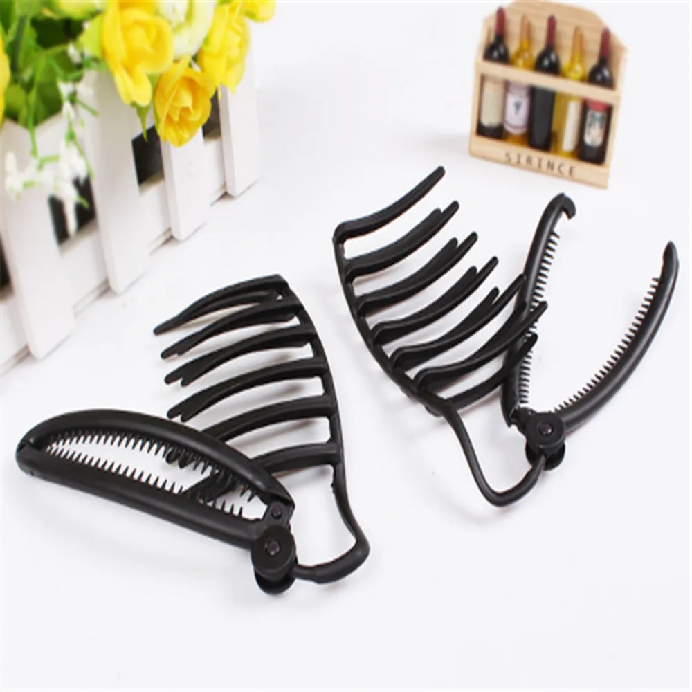 

New Fashion Magic Women DIY Hair Formal Styling Updo Bun Comb Clip Set For Hair French Twist Maker Hair Tools Accessories
