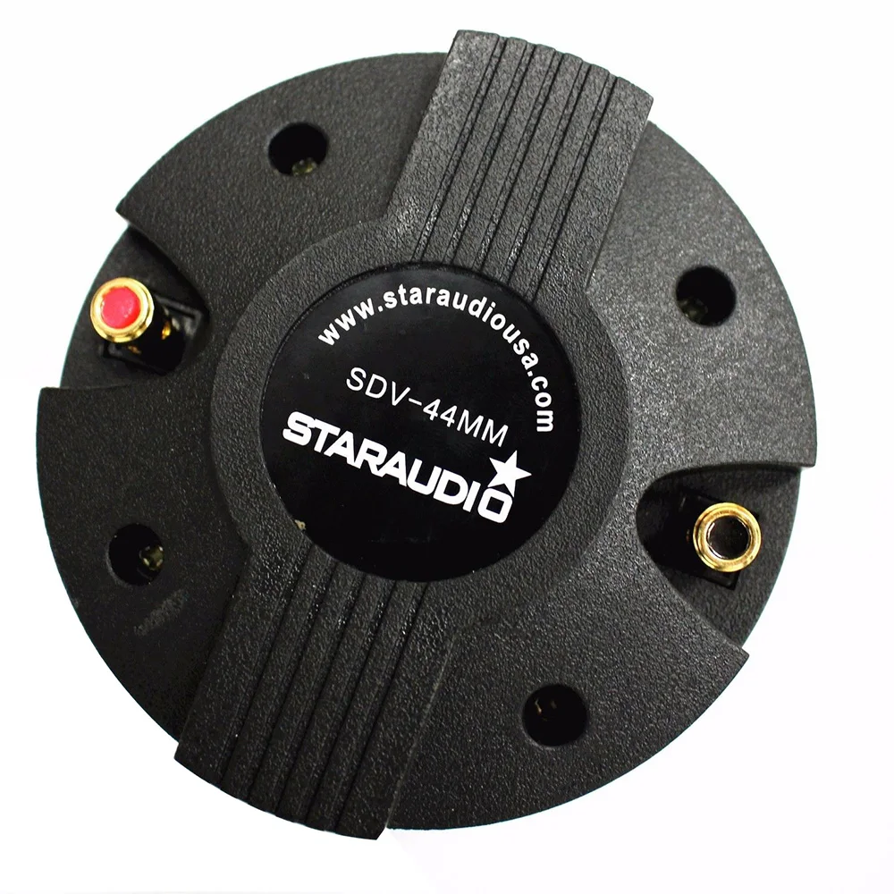 STARAUDIO 4 шт. 2400 Вт 44 мм Титановый Компрессионный 1 75 &quotвинтовой звуковой сигнал PA DJ