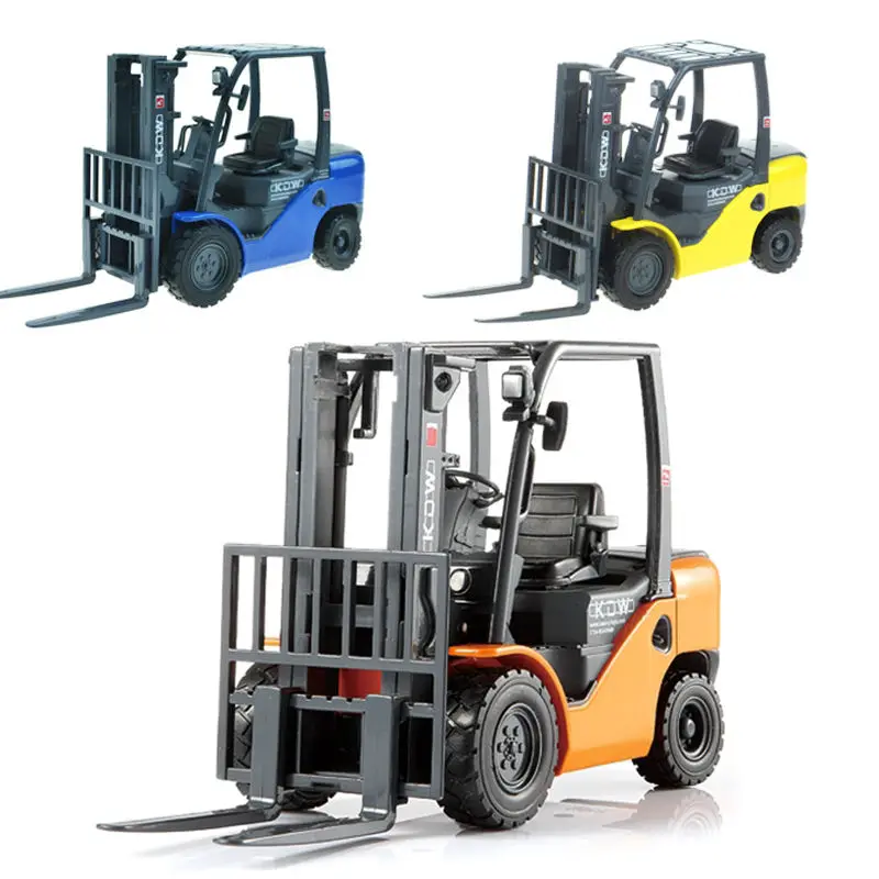 

Alloy engineering vehicle model light fork lift truck metal toy fork assembly machine simulation toy christmas gift 1:20