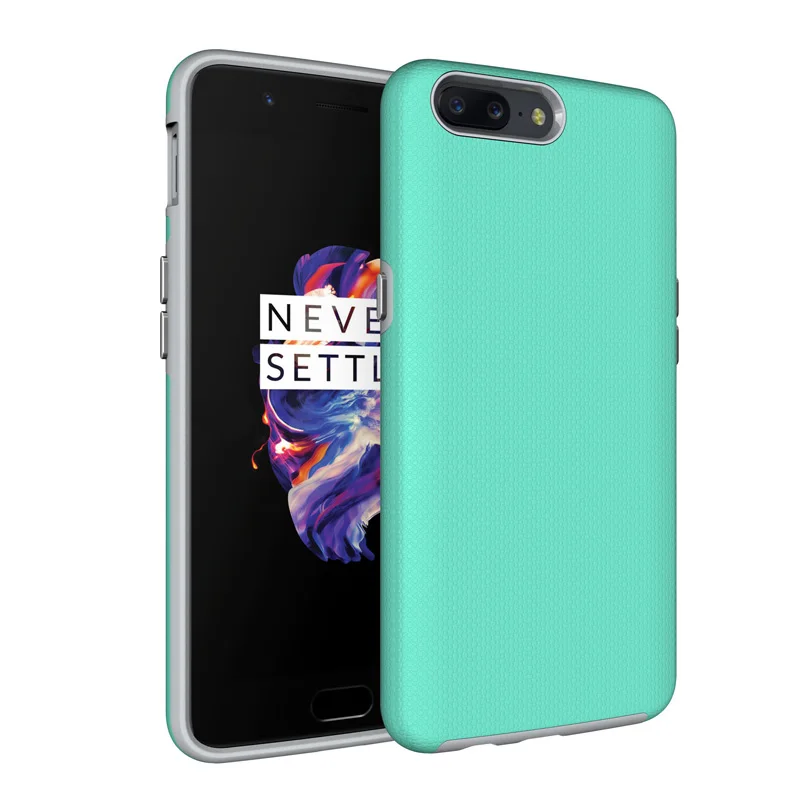 Whyes For OnePlus 5 Case Dual Layer ShockProof PC And TPU