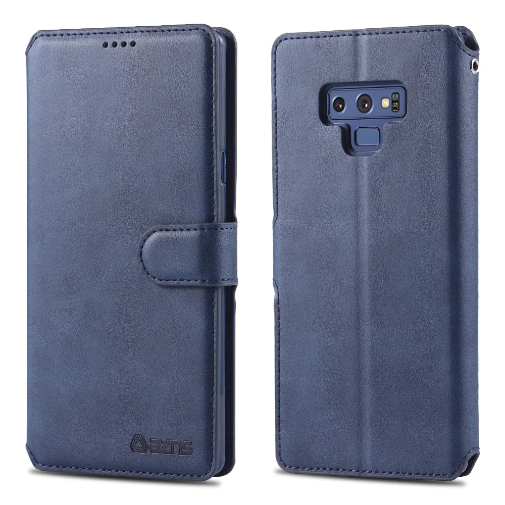 

For Samsung Galaxy Note 9 Book Style Flip Cover Leather Stand Telephone Phone Bags Cases For Samsung Note 8 Soft TPU Cover Case