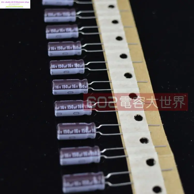 

30pcs/50pcs Japan NICHICON 16v150uf For Audio Electrolytic Capacitor 150uf 16v PM 6.3*15 Hf 105 Free Shipping