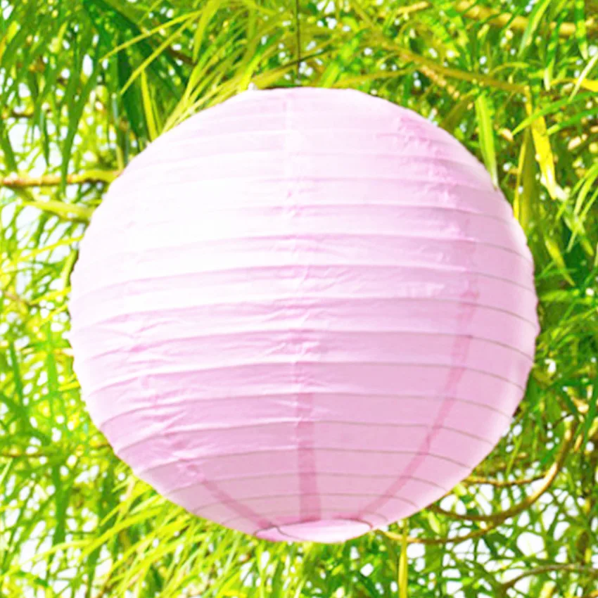HOT Paper Lanterns 5PCS Pink Festival 16inch 40cm Wedding Decoration