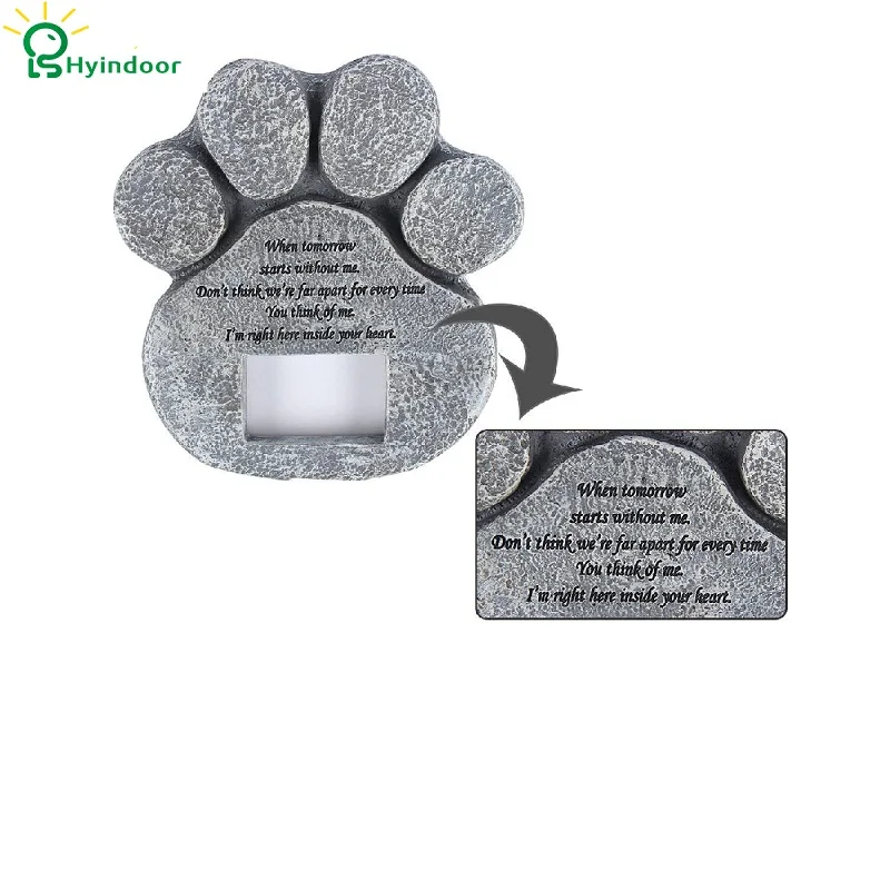 Кремации урны для небольших прах питомца собака кошка Paw Print &quotМемориал&quot