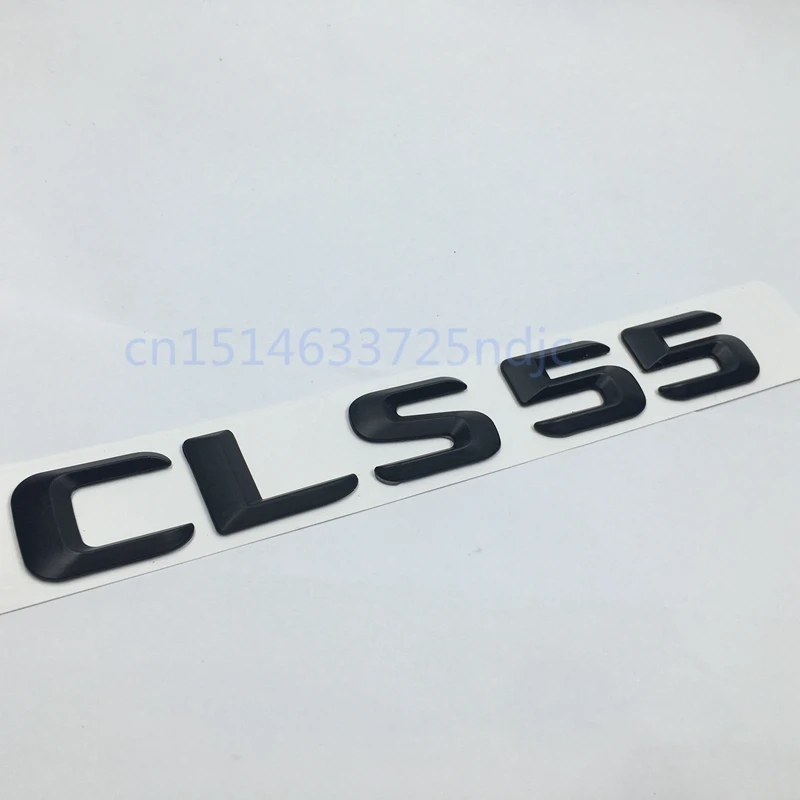 Автомобильные наклейки черные C 55 S ClS буквы эмблема заднего багажника аксессуары