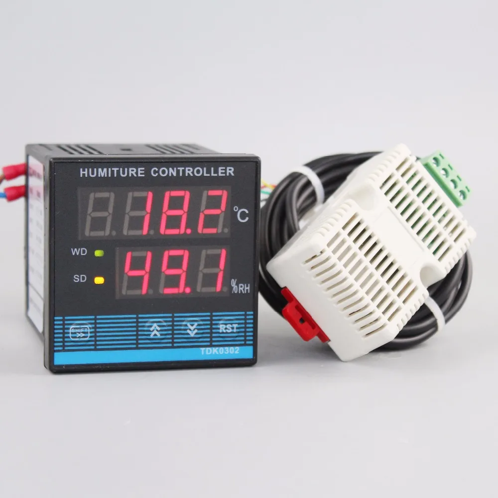Free shipping !! Digital temperature and humidity controller for wine