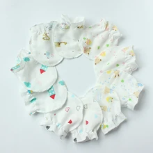 5 пар/лот Модные дышащие детские мальчики девочки Анти царапины перчатки новорожденный Защита лица Хлопок царапины варежки 0-12 месяцев