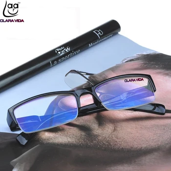 

2019 New [!!!five Pairs!!!]semi-rim Hd Antireflective Super Light Men Women Reading Glasses+1.00+1.50+2.00+2.50+3.00+3.50+4.00