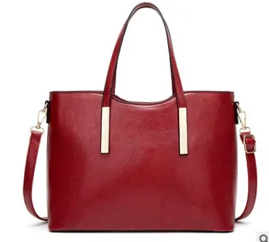 Роскошная Брендовая женская сумка через плечо, мягкие сумки с ручками сверху, женская сумка-тоут, высокое качество, вместительные женские сумки C963 - Цвет: wine red