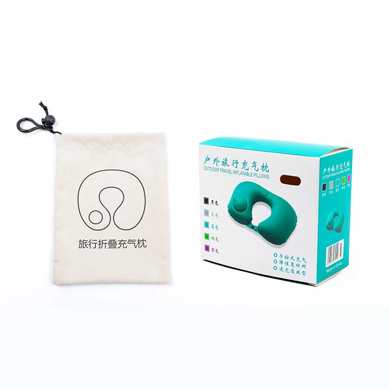 U-pillow neck pillow Travel Portable press automatic inflatable outdoor pillow seat customized aircraft U-pillow neck pillow Travel Portable press automatic inflatable outdoor pillow seat customized aircraft