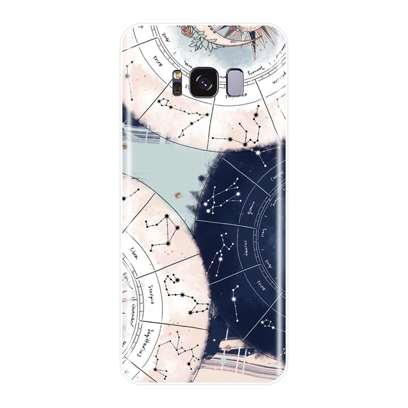 Мягкий силиконовый чехол для телефона Samsung Galaxy S5 S6 S7 Edge S8 S9 Plus задняя крышка с