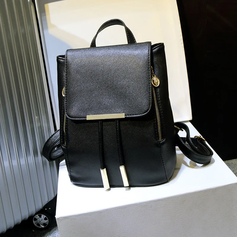 

2017 Fashion Women Backpack High Quality PU Leather Backpacks for Teenage Girls Female School Shoulder Bag Bagpack mochila