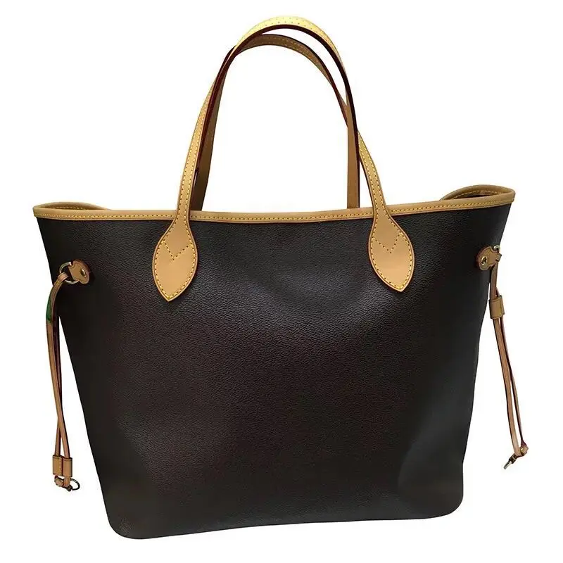

Excellent Quality Neverful Bag designer women shopping bag luxury brand monogrom never shoulder bag canvas leather full handbags