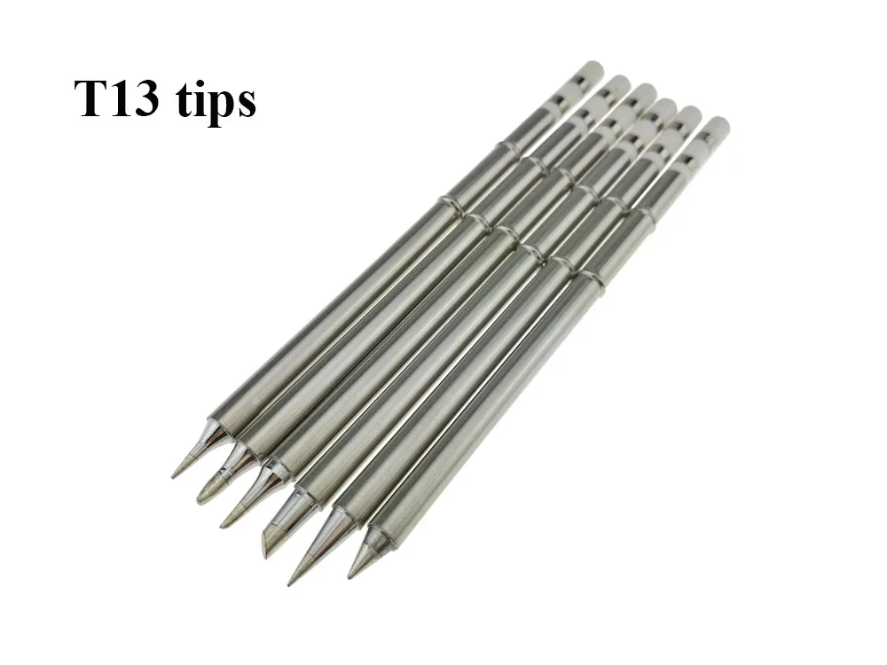 KSGER T13 Soldering Iron Tips DIY Kits Welding Station Repair Tools BC1 B I BL D24 BC3 Electronic Handle Temperature Controllers (3)