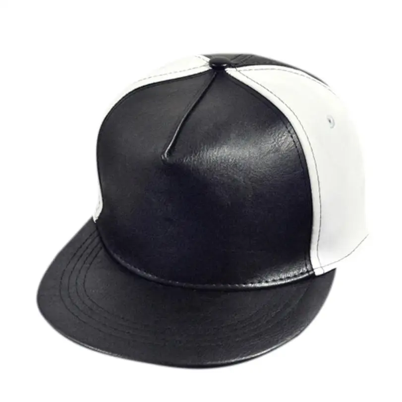promotional gift font cap wholesale leather faux baseball black with fur pom promotional gift font cap wholesale leather faux baseball black with fur pom
