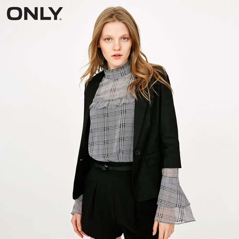 

ONLY women's winter new one button suit small suit | 118108535