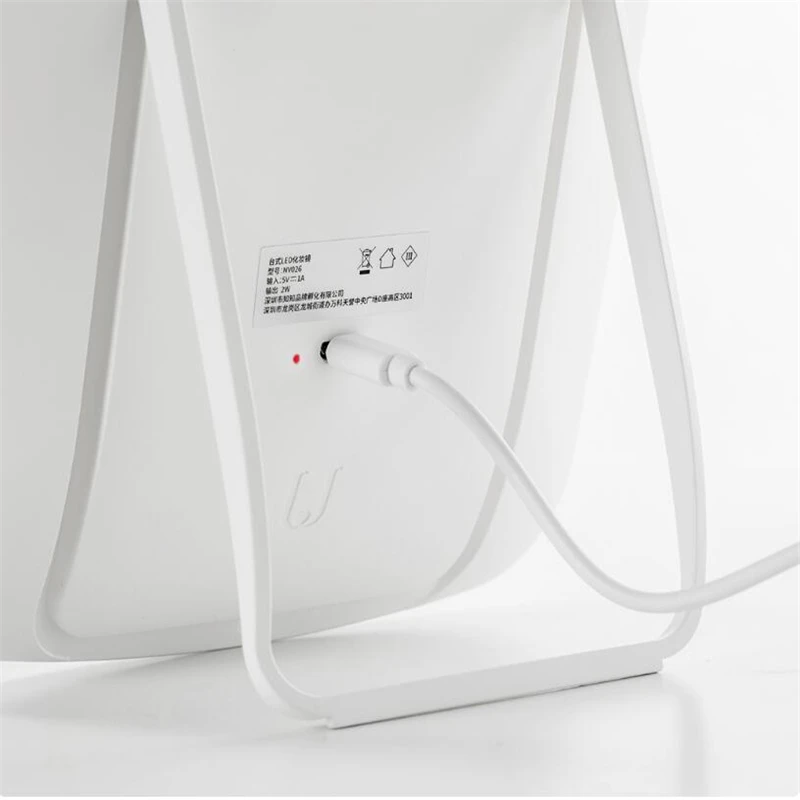 Original xiaomi Mijia Intelligent portable makeup mirror desktop led light portable folding light m - 33010184308
