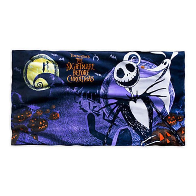 

Tim Burton's The Nightmare Before Christmas Beach Bath Towel Set Microfiber Travel Sport Towels for Gym Spa Sauna Towel Gift 140