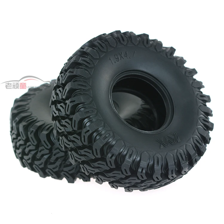 

Free shipping 2PCS KYX-0007 1.9 inch *4.7 Wear-resisting dog tire skin simulation climbing car tire with inner gallbladder