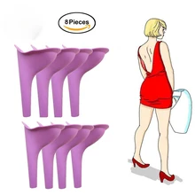 Urinario portátil reutilizable para mujer, urinario femenino para orina al aire libre, urinarios de pie