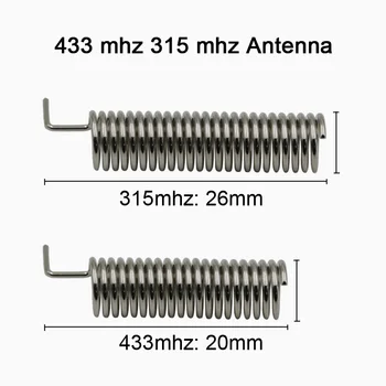 

433mhz/315 mhz Antenna For 433mhz/315mhz RF Receiver and transmitter Module For Wireless Remote Controls 2pcs/1set(Free Shipping
