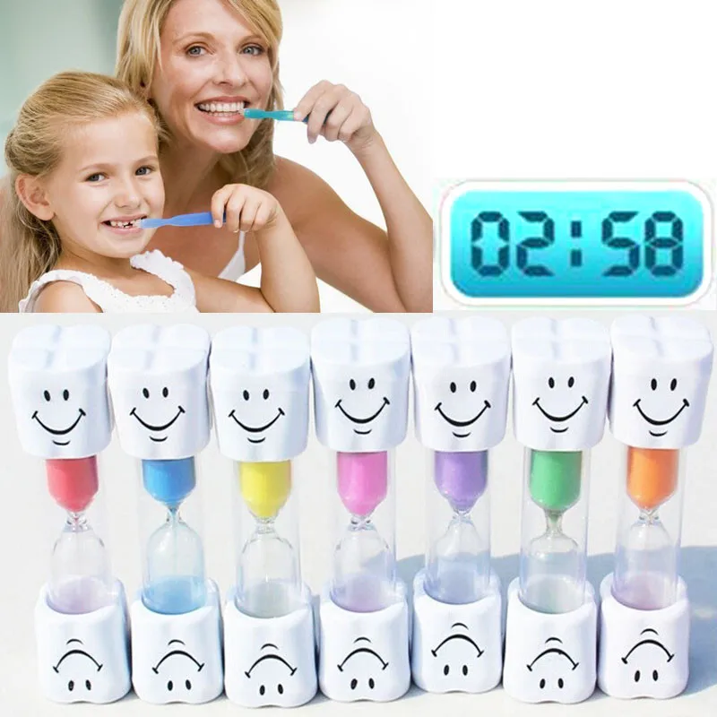 1pc font b Children b font Kids font b Toothbrush b font Timer 3 Minute Smile