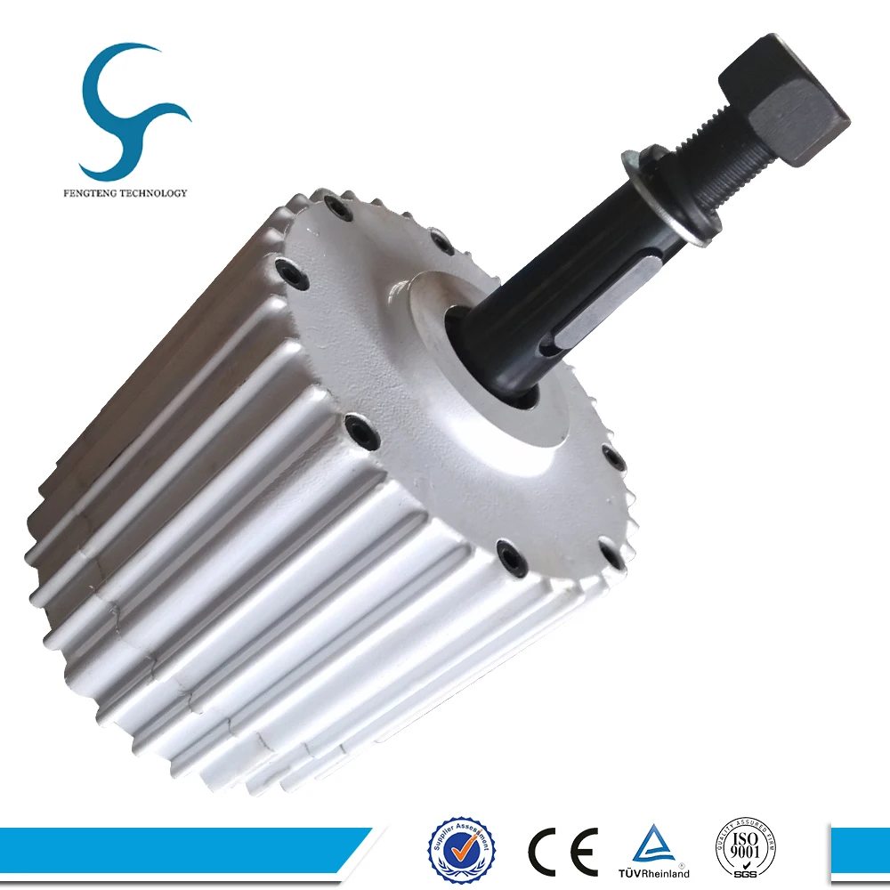 

2KW Low Speed Permanent Magnet Alternator 48VAC and 96V VAC with 100% Copper Coil and High Standard Magnets PMG