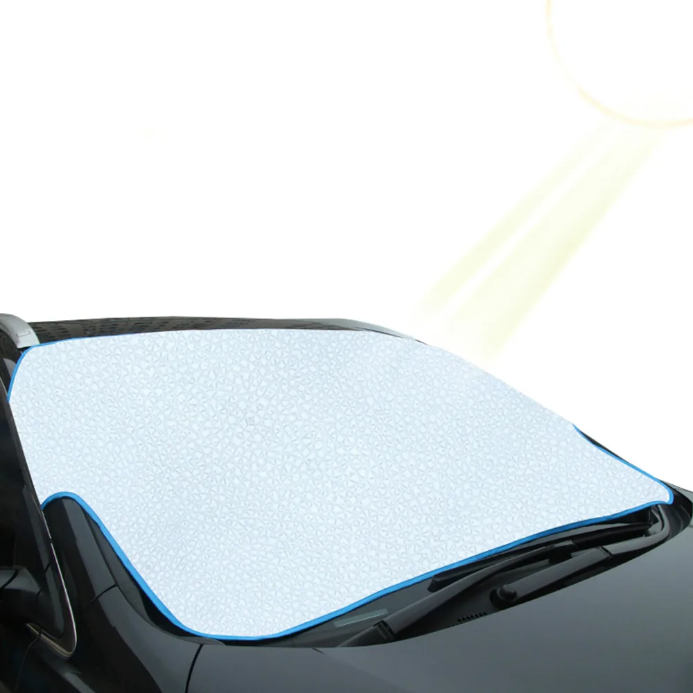

Universal Car Cover Front Windscreen Sunshades Silver Car Windshield Sun Shade Anti-UV Rain Dust Snow Anti Frost Ice Protection