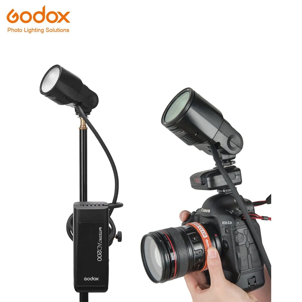 Godox AD200 Аксессуары для вспышек WITSTRO H200R круглая вспышка и удлинительная головка с