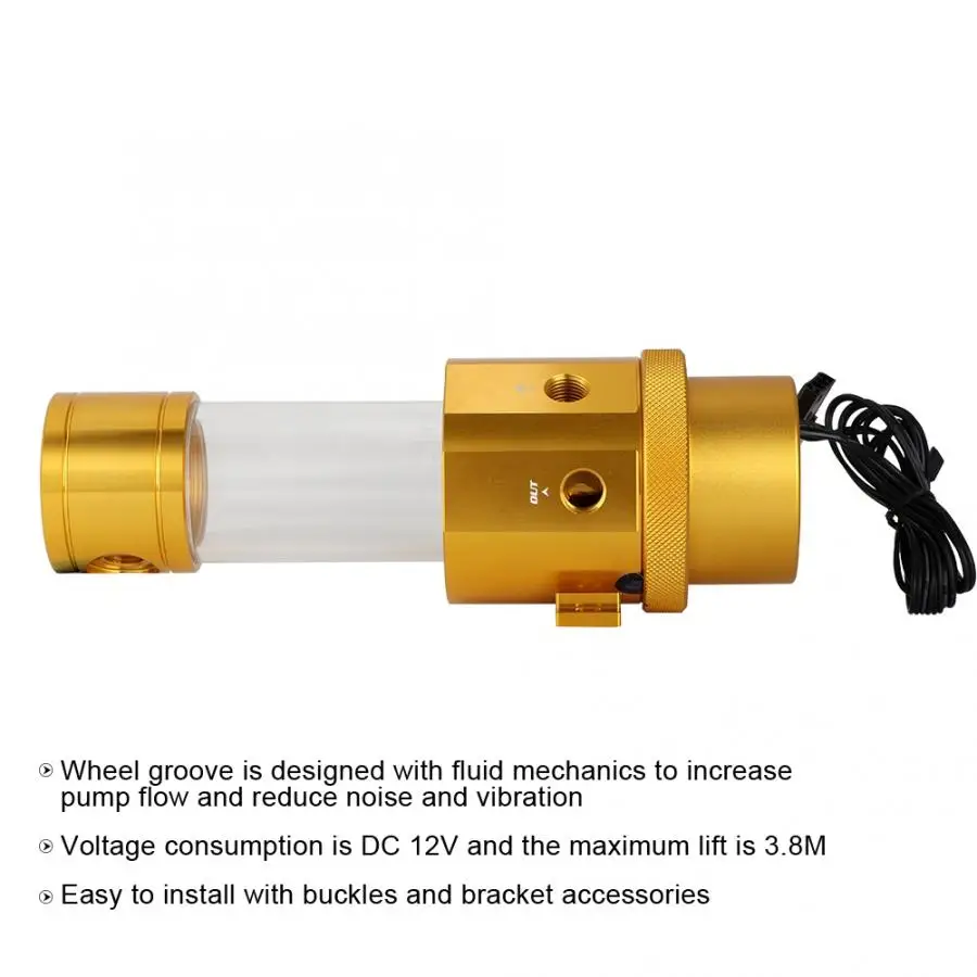 

Super Silent Water-Cooled Radiator Water-Cooled Pump for PC Computer Water Cooling 2019