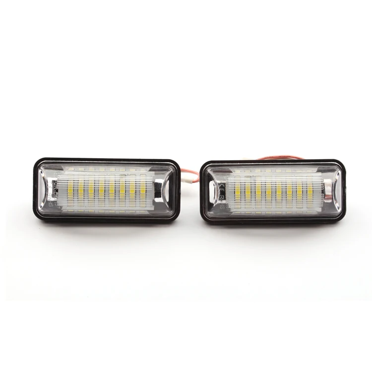2pcs/lot 18LED 3528SMD License Plate Light Lamp For Subaru Forester/BRZ