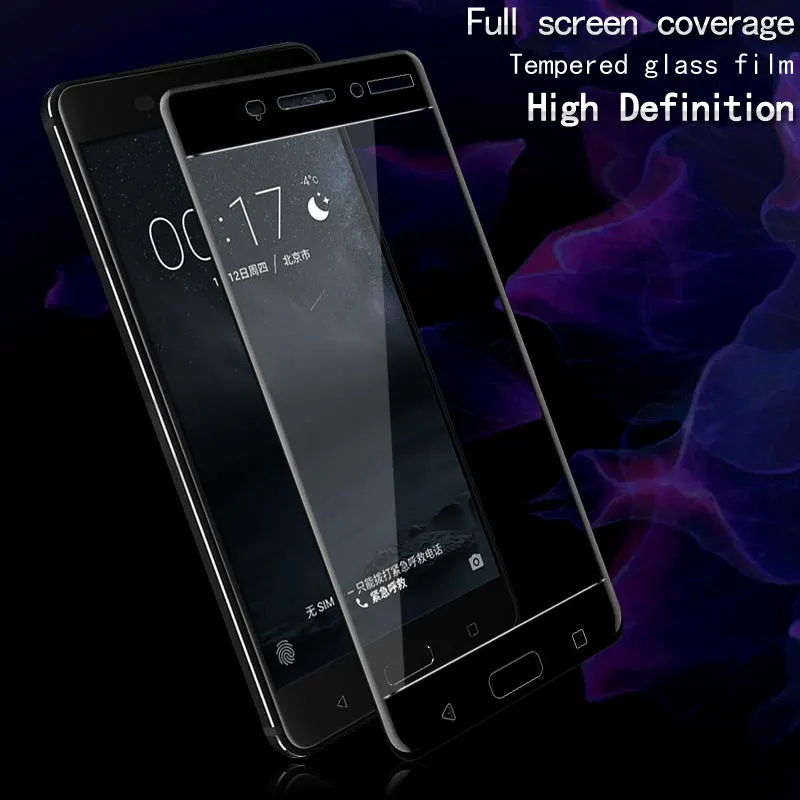 Для NOKIA 3 5 стекло Nokia 6 закаленное Imak полноэкранная пленка полное покрытие полная