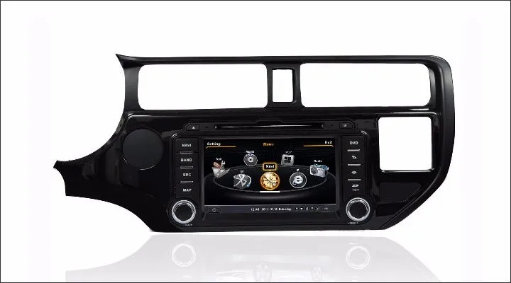 Discount Liislee Car Radio For KIA Rio 2011~2013 Audio Video Stereo BT CD DVD Player GPS Map Nav Navi Navigation S160 Multimedia System 5