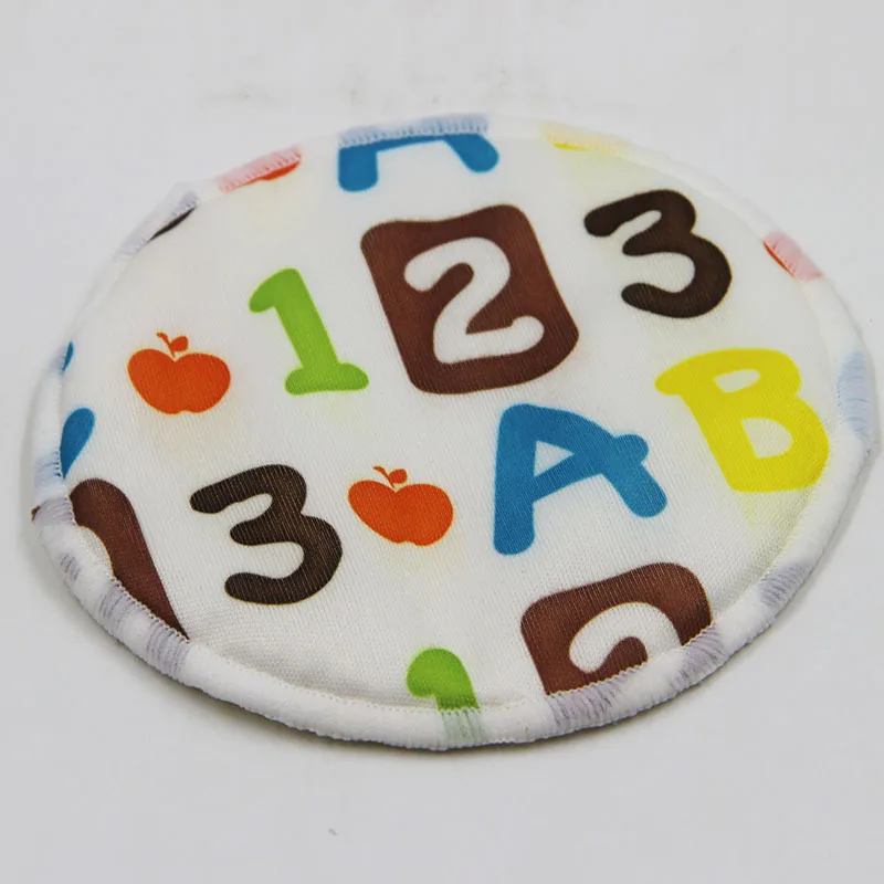 [Pororo] 2PCS Organic Bamboo Breast Pad Nursing Pads For Mum, Waterproof Washable Feeding Pad Bamboo Reusable Breast Pads