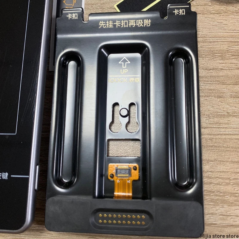 Xiaomi Luke умный дверной видео дверной звонок кошачий глаз молодежное издание CatY серый Mijia приложение управление аккумуляторная ips дисплей широкий угол