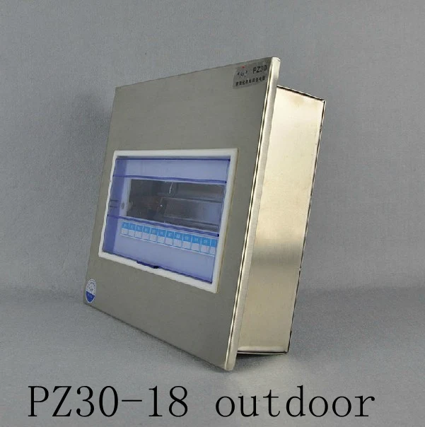 

PZ30 Electrical Metal Power Distribution Box switch box pz30-18 outdoor stainless steel box flush mount box 18