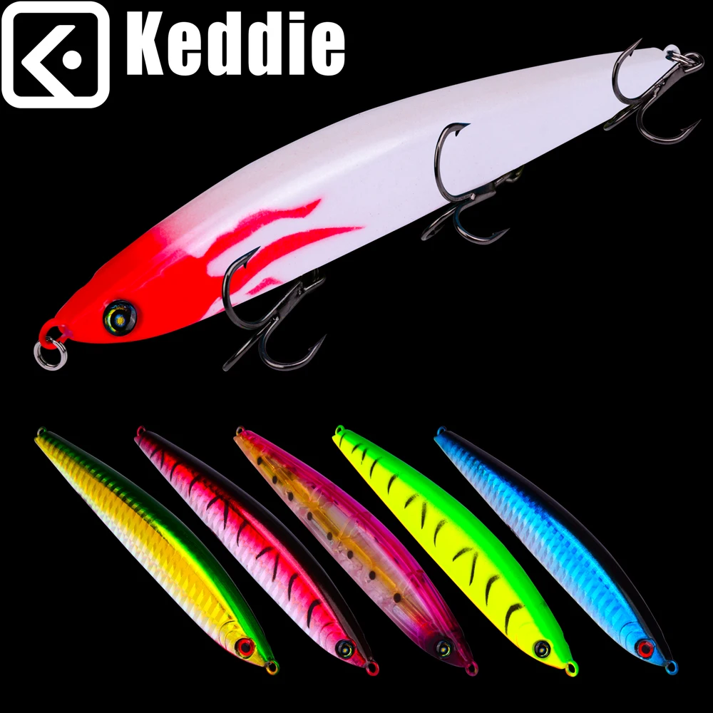 6PC 6 Colors Fishing Lures 12cm 4.72"/20g 0.71oz Fishing Baits Metal