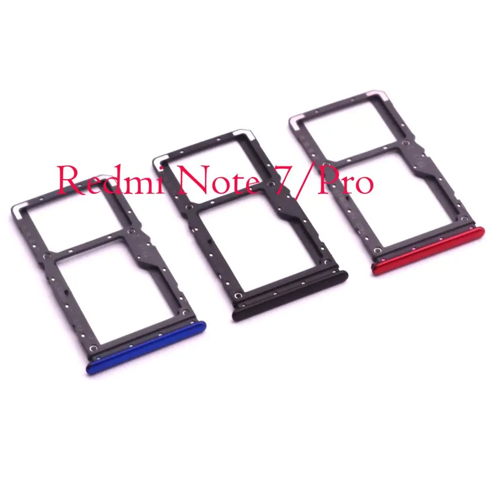 

SIM Tray Holder SD Card Reader Slot Adapter for Redmi Note 7 Pro Redmi Note7