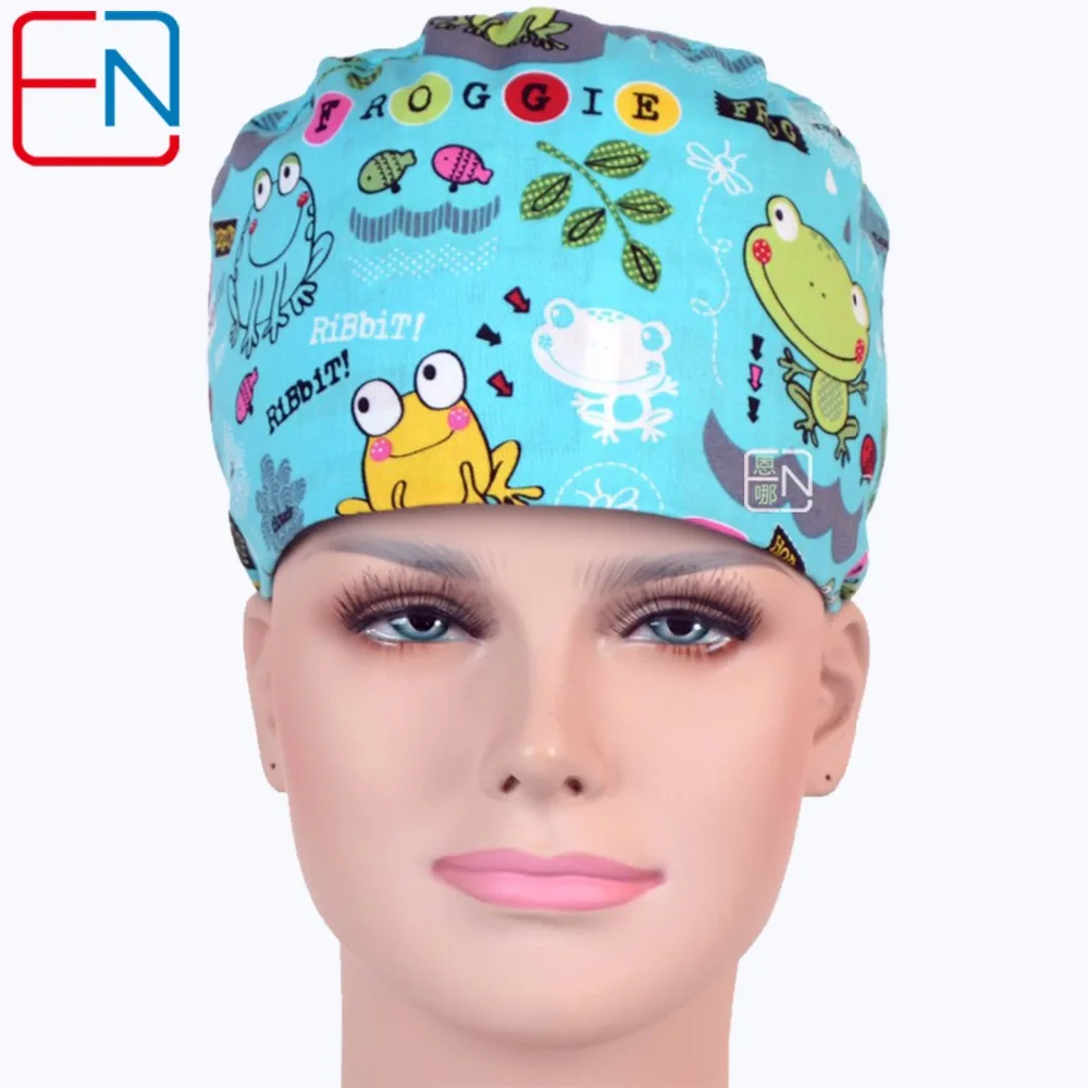 Hennar хирургические операционные шапочки для женщин хирургические шапки с Sweatband хлопок медицинская женская шляпа для доктора шапочки для медсестры и маски