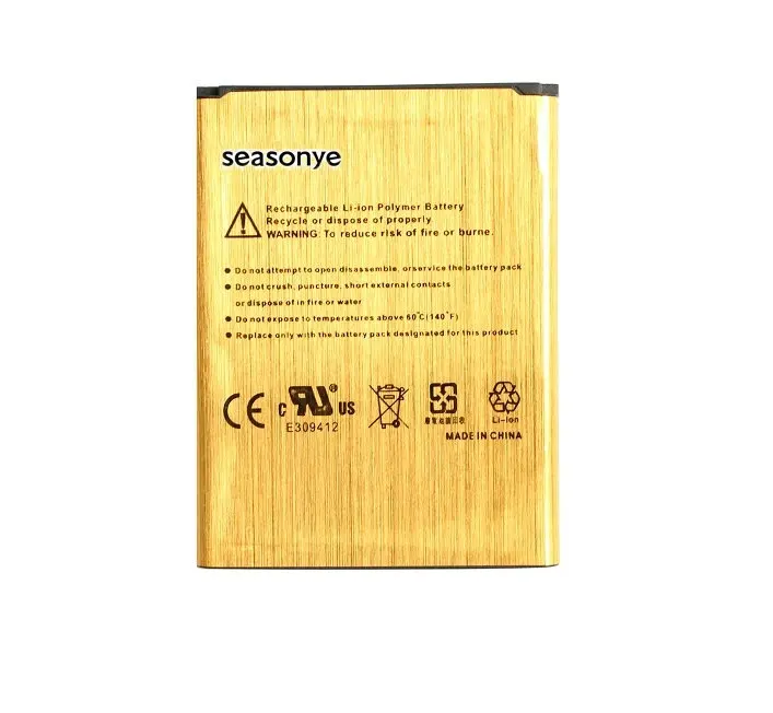 Золотистый сменный аккумулятор Seasonye BG86100 2450 мАч для HTC Sensation XE 4G G14 Z710E Z710T EVO 3D X515M Z715E