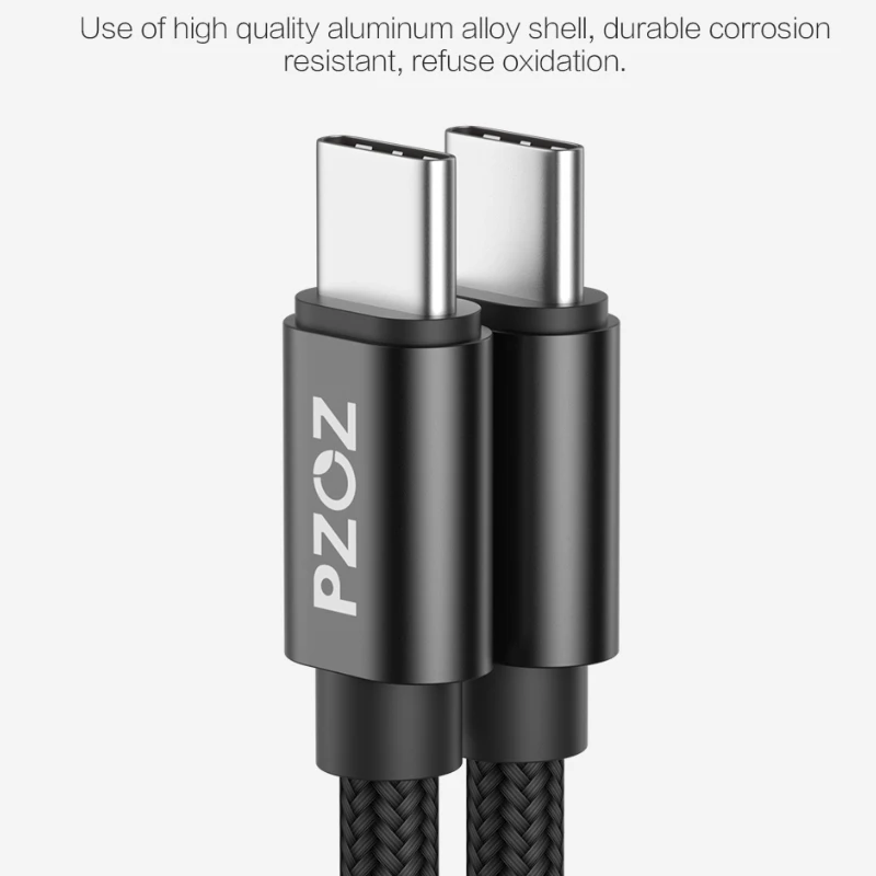 PZOZ кабель Usb Type C к 3a для Macbook USB Male PD быстрое зарядное устройство Usbc Samsung Galaxy
