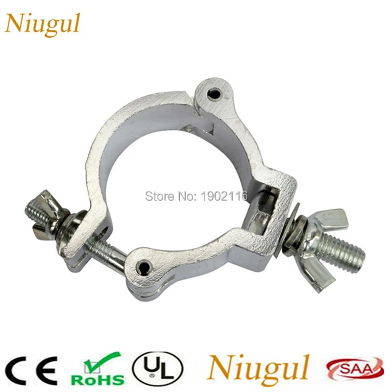

8pcs/lot DJ Light Stage Light Hook Load 60kg 48-52mm Stage Light Clamp Holder LED Stage Effect Light Truss /O Clamp Hanger Hooks