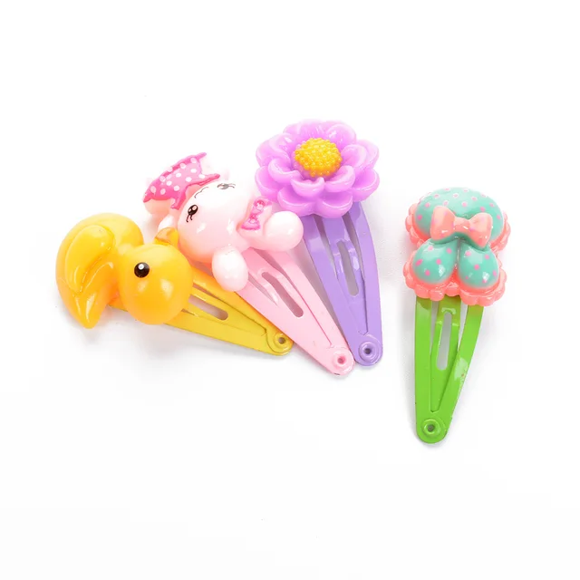 Aliexpress.com : Buy 10 Pcs lot Cartoon Beads Candy Color Hair Clips