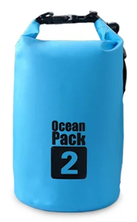 2L Водонепроницаемый сухой мешок сумка для плавания Рафтинг сумка для мобильного телефона сумка для каякинга плавательный мешок - Цвет: as picture showed